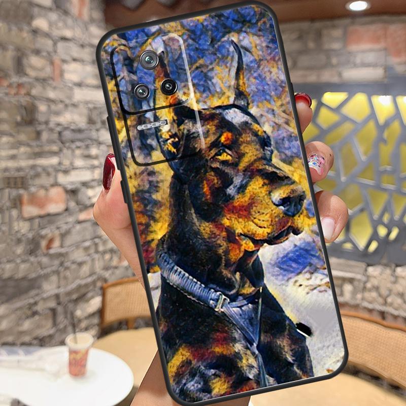 Dachshund Doberman Dog Case For Xiaomi 14 Ultra 15 13 11T 12T 13T 14T Pro POCO X3 X5 X6 X7 Pro M6 F5 F6 Pro Cover