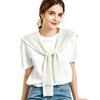 Knitted Hollow Out Shawl, Lightweight Breathable Neck Scarf Wrap for Women