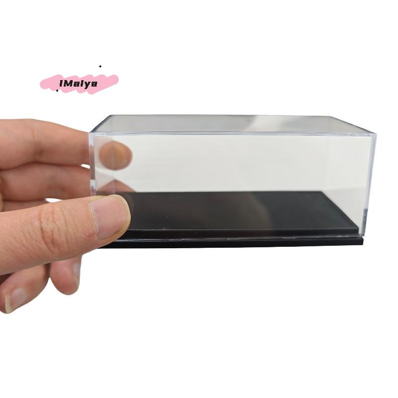 M-1/5Pcs Acrylic Dust-Proof Showcase & Storage Organizer Box For MiniGT 1/64 Diecast Model Car Display Case With Cover