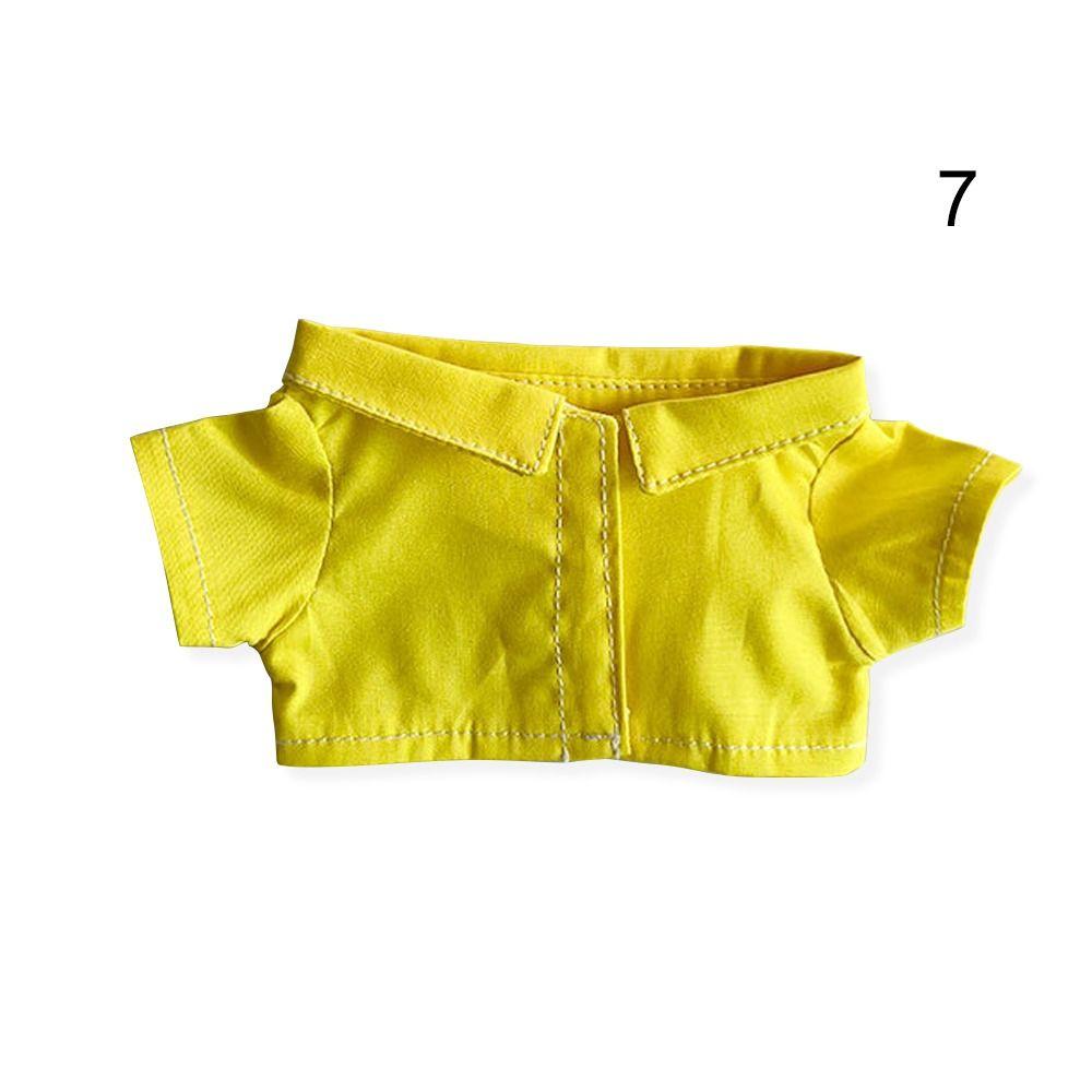 

Kids Toy For 10cm Dolls Tops Handmade Shirt 10cm Dolls Shirt Stuffed Doll Shirt Cute Clothes 7