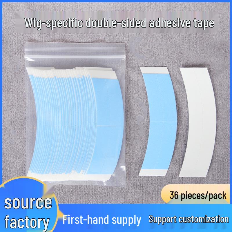 Ultra-Thin Blue Double-Sided Bio Scalp Wig Adhesive Tape - Waterproof & Sweatproof