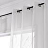1 PC LOZUJOJU White Sheer Curtain Living Room Embroidered Bedroom Window Tulle Curtain Home Decor