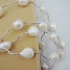 High Quality LONG PEARL NECKLACE ,100% NATURAL FRESHWATER PEARL for Woman, 90 cm ,sweater Necklace