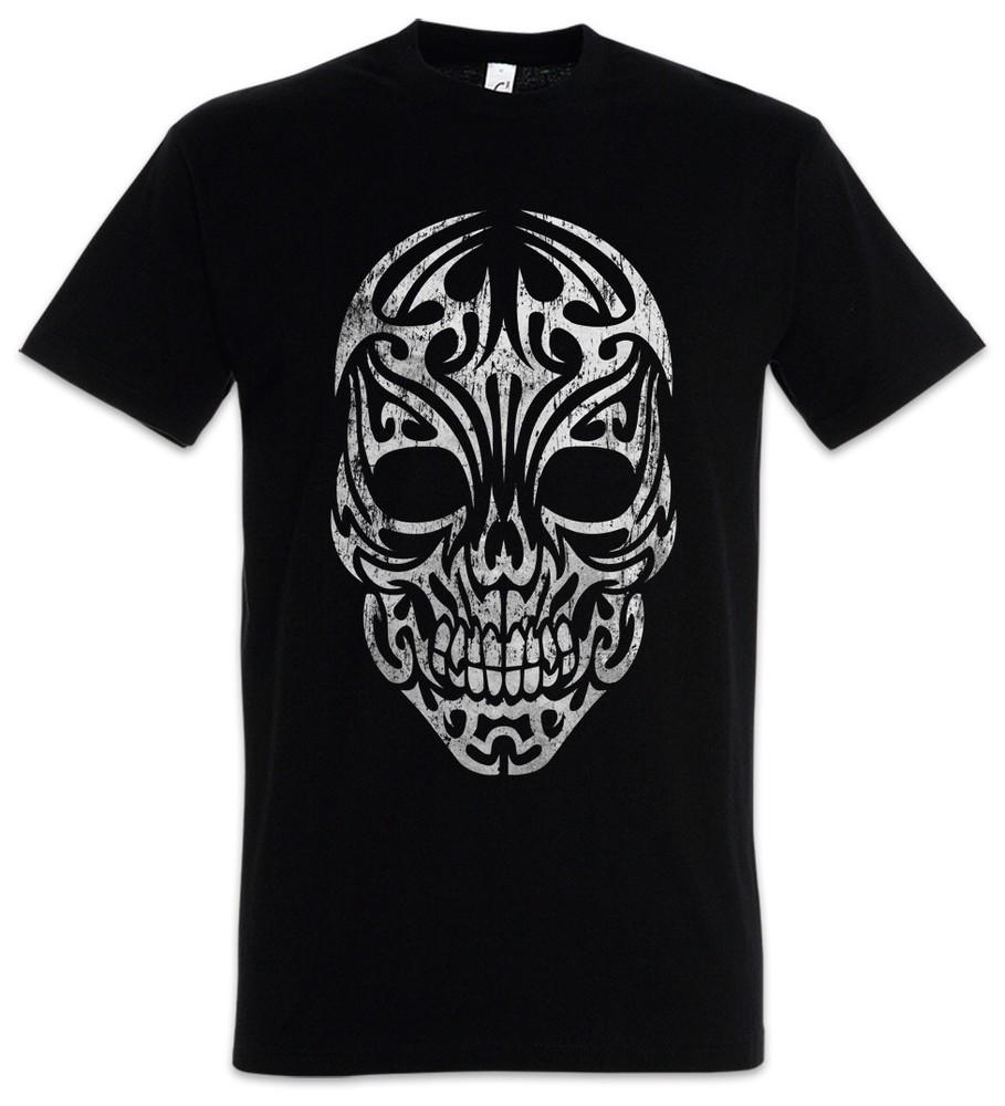 Tribal Skull T-Shirt Celts Celtic Tattoo Symbol Sign Knot Culture