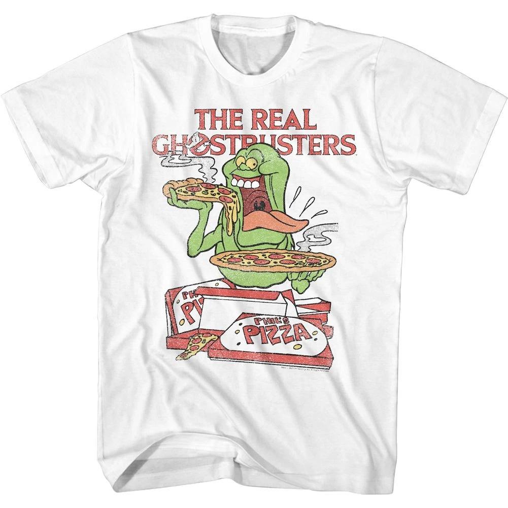 The Real Ghostbusters Slimer And Pizza TV Shirt 100