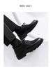 Men's British-Style Leather Shoes: Summer Teen & Student Thick-Soled Trendy All-Match Suit Shoes