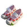 Girls' Canvas Shoes Spring New Children Casual Shoe Cute Girl Shoe Soft Sole Anti Slip Single Shoes Flat Shoe  Lona