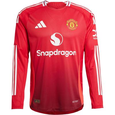 Manchester United 24/25 Home Player Version Long Sleeve Jersey Unisex Tops Red IT1988