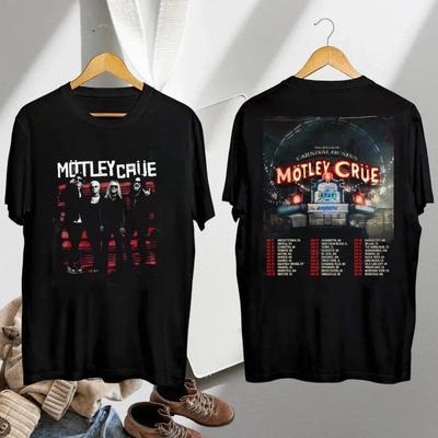 Maglietta Motley Crue Carnival of Sins, Maglietta Unisex Motley Crue Tour 2026