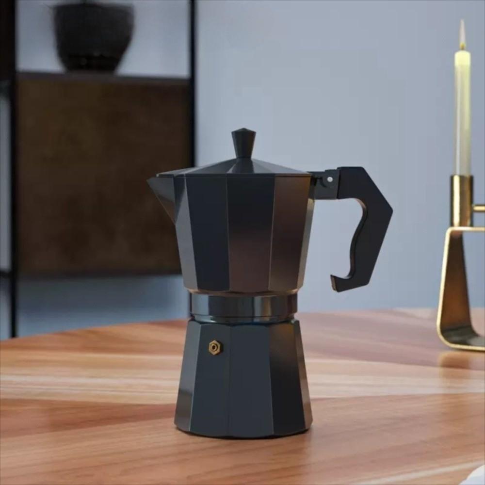 With Handle Coffee Maker Moka Pot Aluminum Espresso Coffee Maker Vintage Espresso Kettle Home
