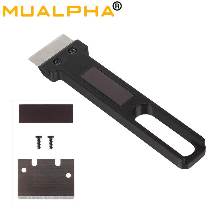 DIY TuoZhu 3D Printer Scraper Tool - Hot Bed Platform Blade Shovel (A1mini/P1/X1) 3 Magnetic Sheets