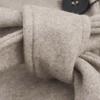 Women's European and American Style Wool Coat with Fur Collar and Belt for Autumn and Winter 