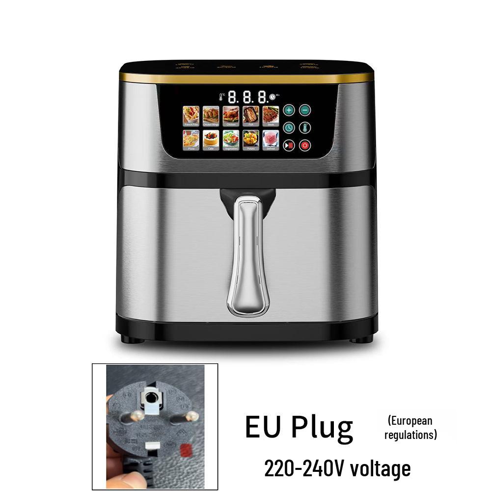 Inteligentna frytkownica powietrzna ze stali nierdzewnej o dużej pojemności 10L/12L