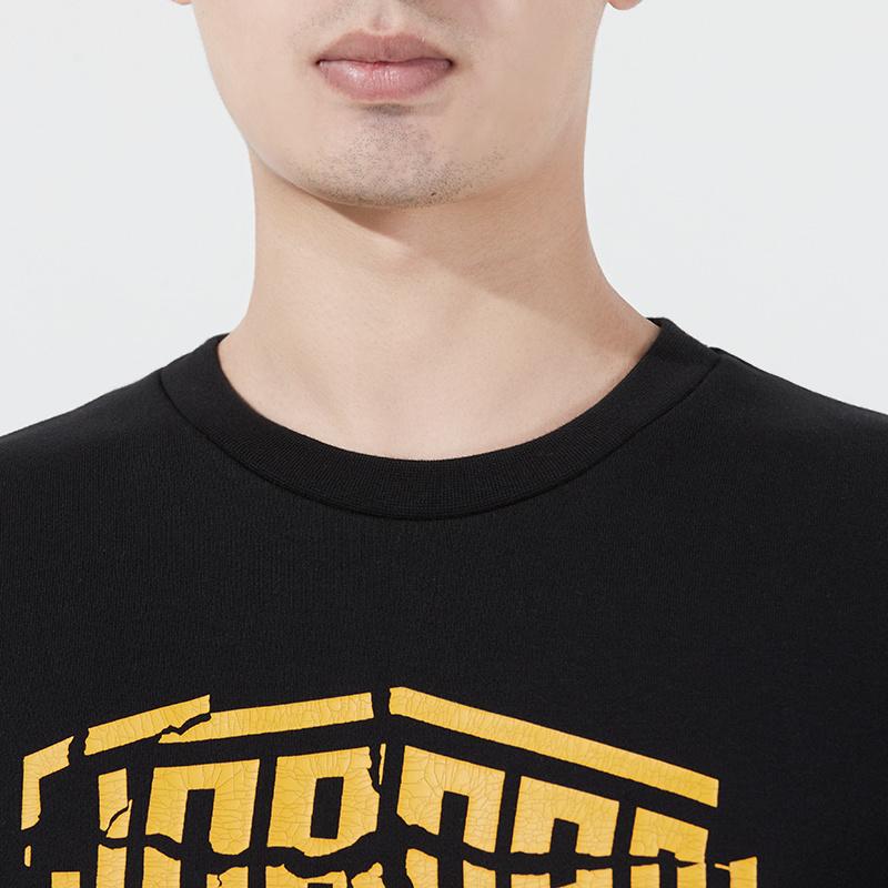 Jordan DNA Fleece Hoodie With Fun Print Men Tops Black DC9616-010