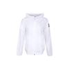 Hooded Windbreaker Sports Jacket Women Outerwear White CV5476