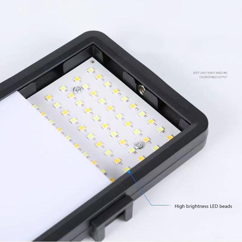 LED Photo Studio Lights 2700-6000K Adjustable Brightness USB Power Optional Tripod And Color Filters For Video Recording