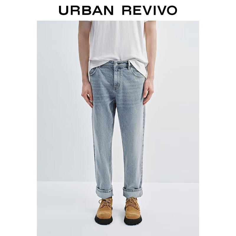 

Мужские джинсы UR зауженного кроя из вываренного денима в стиле ретро UMM850079 29