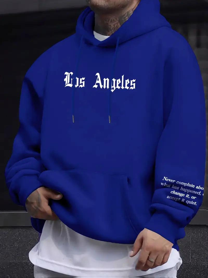 

Стиль стритвир, принт «RIDE OR DIE» в стиле граффити, 100% полиэфирное волокно, карман-кенгуру и регулируемый шнурок, черный, синий и белый дез 3XL