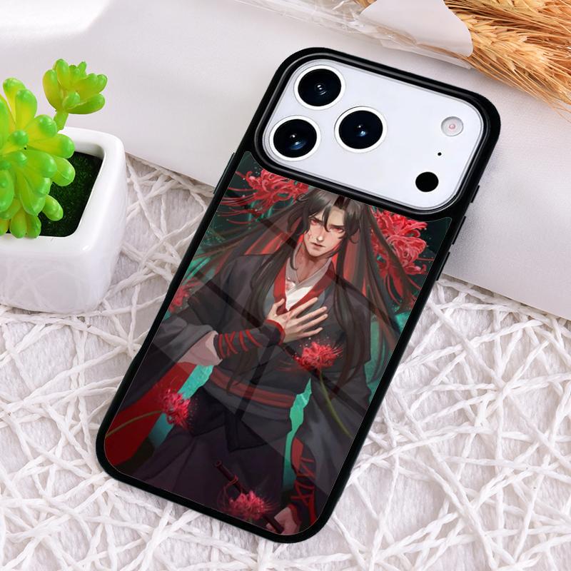 Mo Dao Zu Shi Lan Zhan Wei Ying Shockproof Phone Case for iPhone 17 Air 16e 15 11 12 14 13 Pro Max Cover Coque