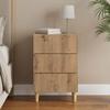 Nightstand Artisan Oak 43 x 41 x 66.5 cm Engineered Wood