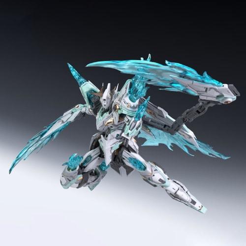 LEBOO SNAA Soul of Blue Flame - Firelord YR-04, Approximately 220mm Tall, 1/100 Scale, Pre-Colored Plastic Model Kit