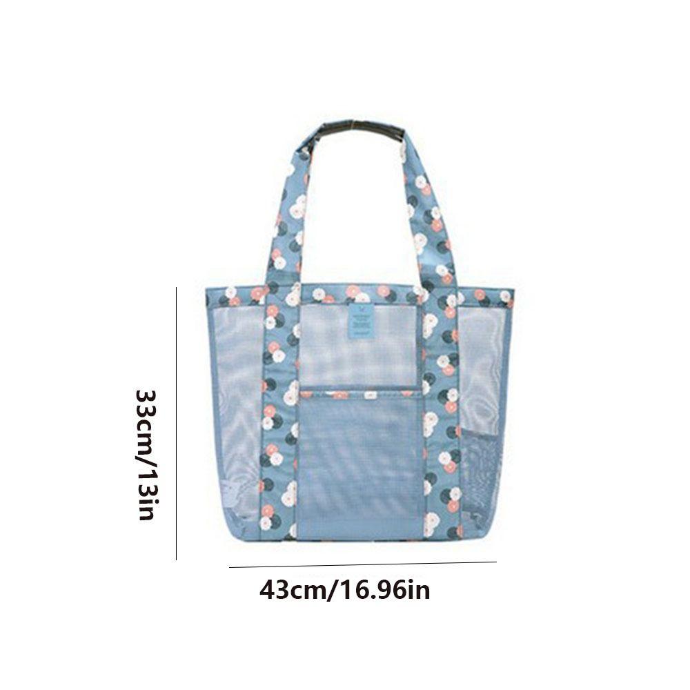 Large Capacity Swimming Shoulder Bag Transparent Toiletries Bag Portable Makeup Storage Bag  Ladies