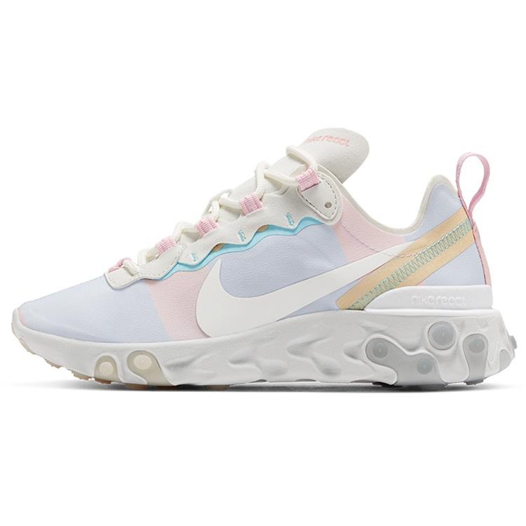 (WMNS) Nike React Element 55 Light Blue Pink Women s DB5926-011 EU 36