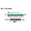 TOMYTEC TOMIX N Gauge Special Edition JR Series 227 & Hiroshima Electric Railway Series 5100 Wrapping Collaboration Train Set, Model Train, 97957