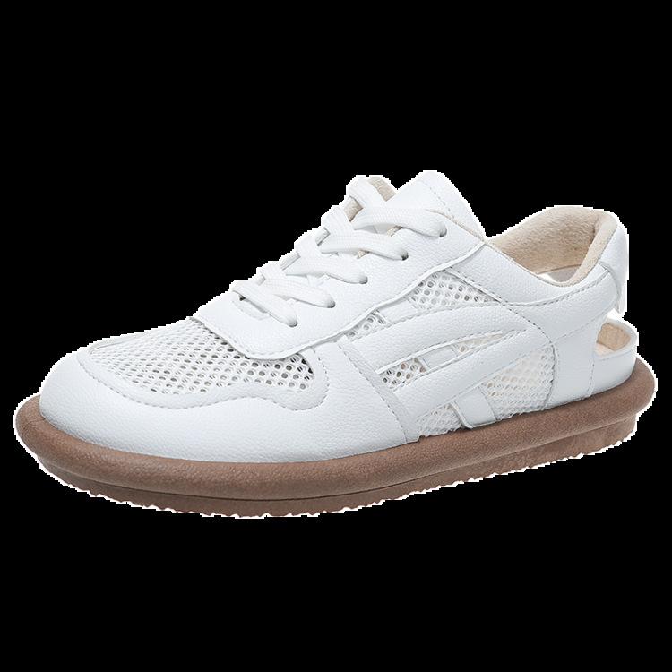 Fashion Hot Selling 2025 Spring Fashion Women Sandals Designer Lace Up Shoes for Women Thick Sole Outside Walking Shoes Female Zapatos
