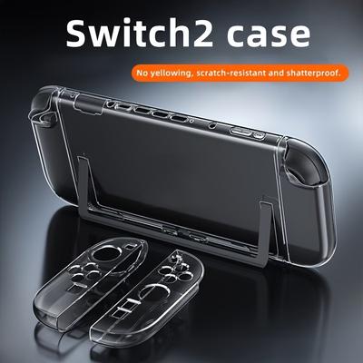 Capa Dura Protetora de PC com Concha Transparente Skin Cover para Nintendo Switch 2