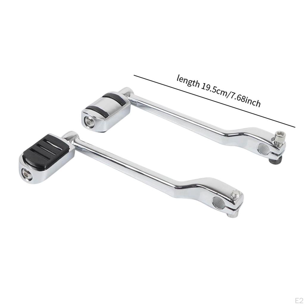 2 Pieces Motorcycle Lever Pegs Lightweight Easy to Use Reliability Gear er