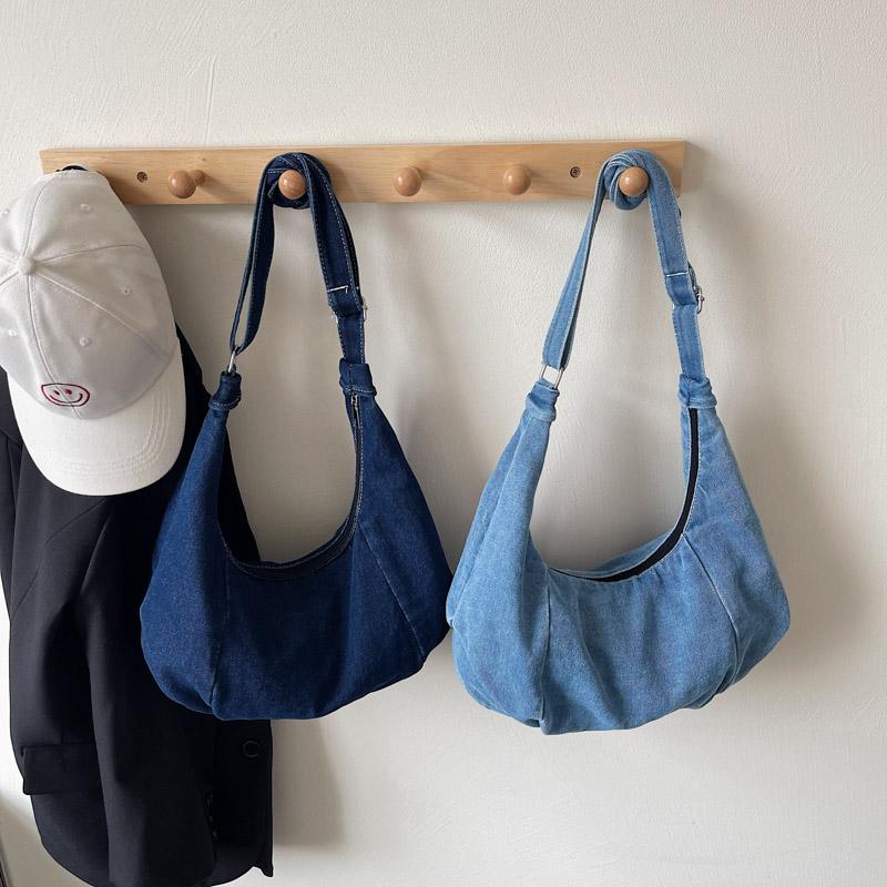 

Denim Underarm Bag Women s Shoulder Bag чорний