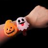 10/50Pcs Glowing Pumpkin Ghost Bracelet Rings Kids Night Toys Halloween Party Favor Kids Gifts Festival Carnival Giveaways