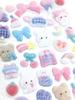 Fluffy Drop Stickers Plush and Fluffy 01045 Q-Lia -