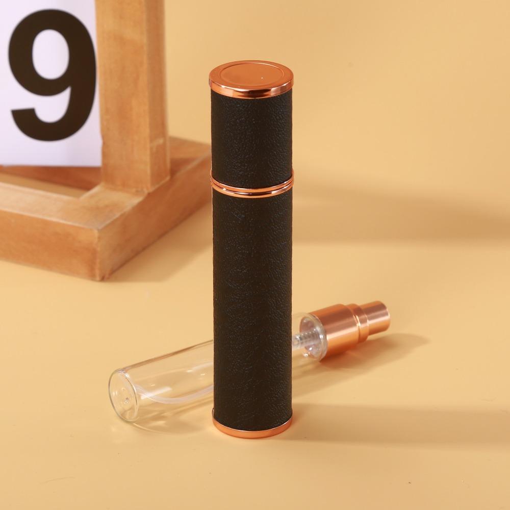 10ml Spray Rotating Bottle Refillable Empty Cosmetic Containers Portable Mini Perfume Bottle  Gift