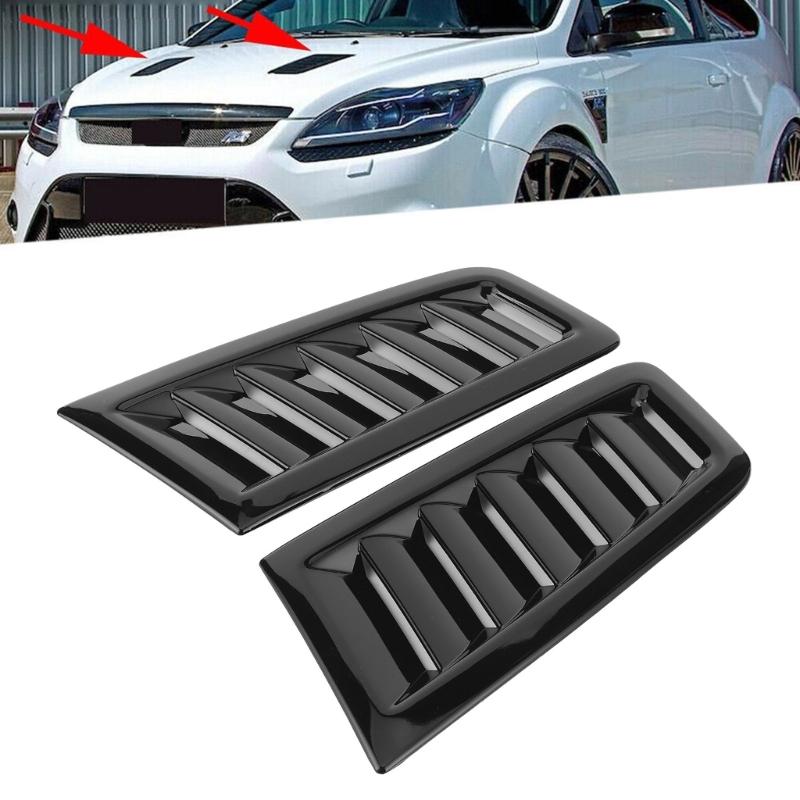 Vehicle Bonnet Air Duct Grill Hood Vent Optimizes Car Engine Temperature Cooling Bonnet Air Vent Scoops Suitable for MK2