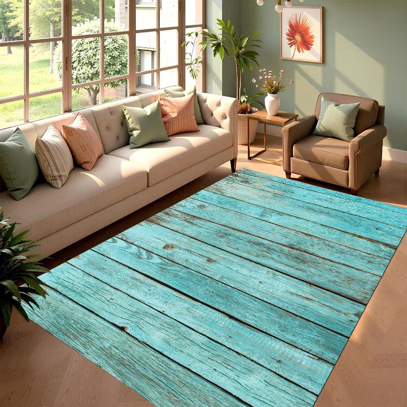 

Make Old Wooden Printed Floor Mats Retro Minimalist Style Bedroom Doormat Farmhouse Living Room Kitchen Entrance Decoration Rug 40X60cm