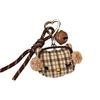 Japanese Retro Kitten Keychain: Cute Doll Pendant for Backpacks & Fashion Accessories