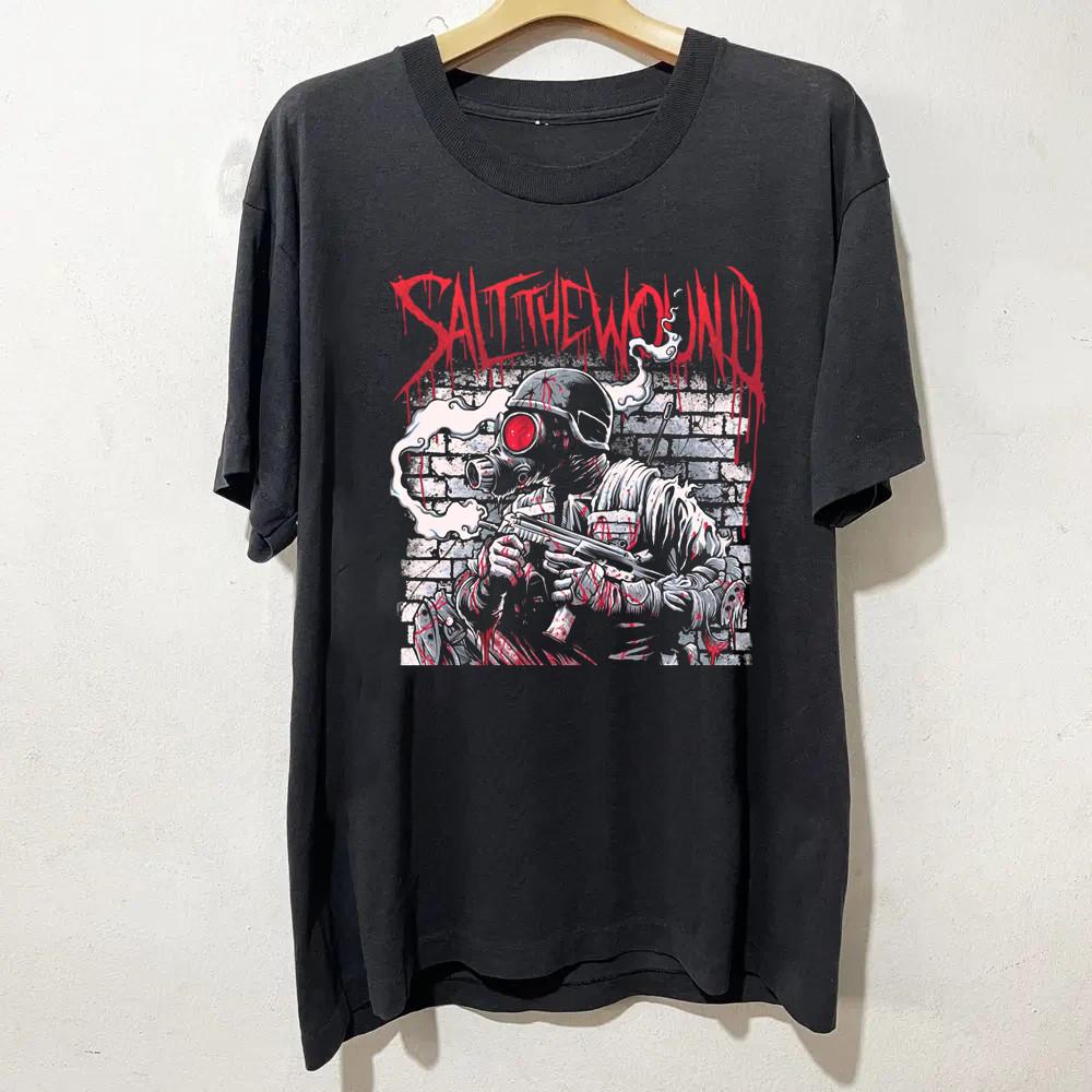 

Very RARE Salt the Wound Black Cotton All size S5XL Shirt HRN584 Unisex T-Shirt M
