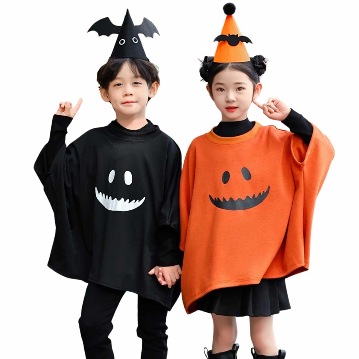 

Halloween Cosplay for Fancy Costumes [monoii] Kids, Ghost, Poncho, Pumpkin, Devil, Kids, Baby, Children, Boys, Girls, Costumes, Dress, чёрный