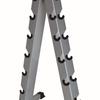 JOROTO Eco-Friendly Rubber-Coated Hexagonal Dumbbell Rack