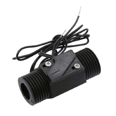 DN15 Außengewinde Kunststoff Durchflusssensor Fitting Langlebiger Flüssigkeitsmesser Zähler