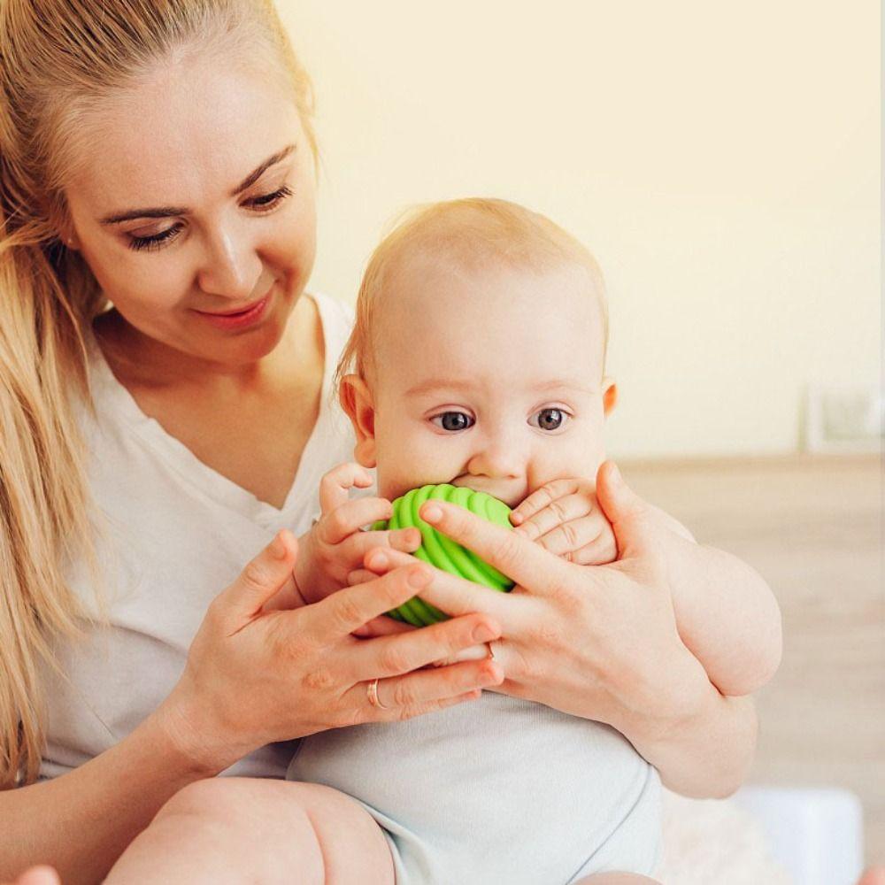 6Pcs Plastic Textured Multi Ball Set Activity Textured Soft Ball Montessori Toys  Travel Must Haves