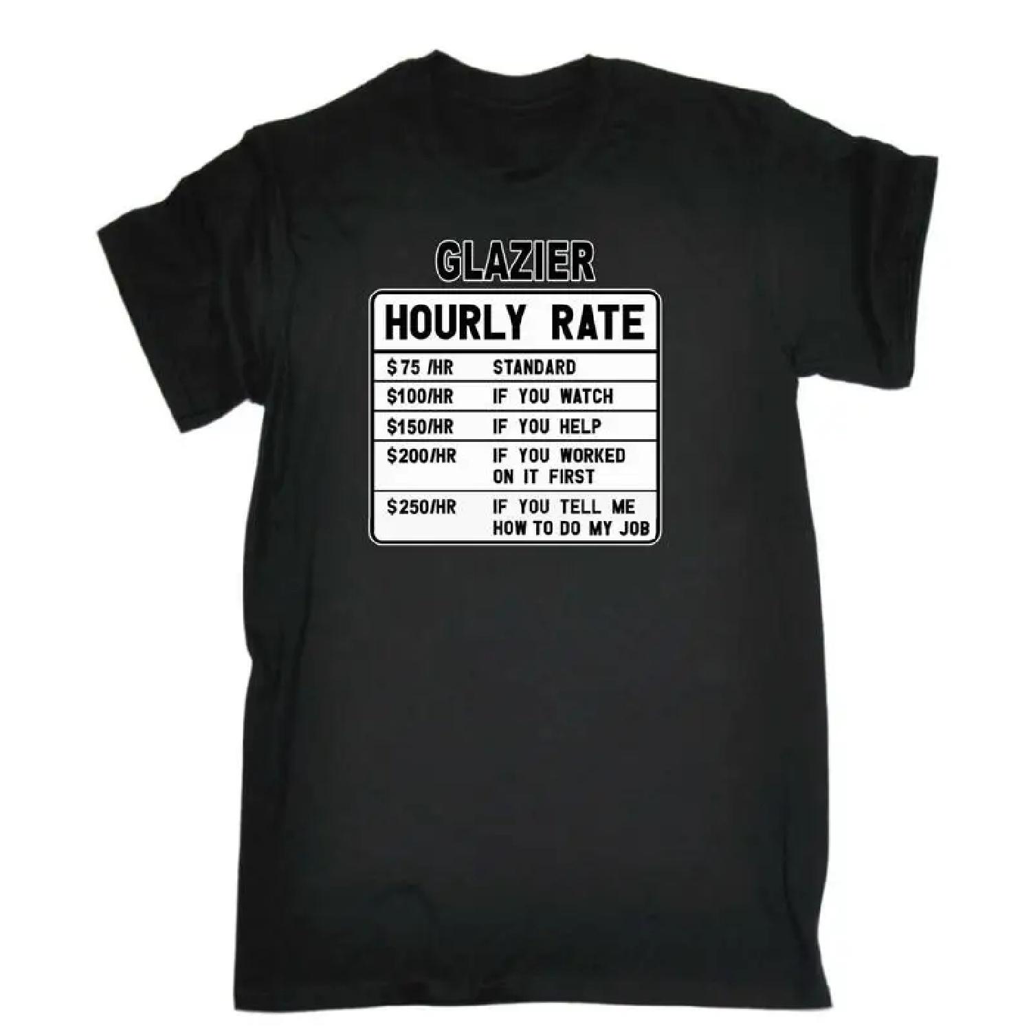 

Glazier Rate Parts Mens Funny Novelty T Shirt Shirtt XXXXXL
