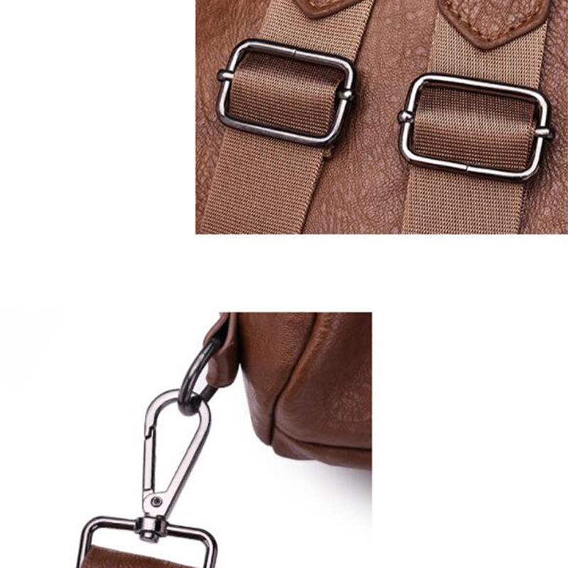 Koreanische Umhängetasche Mit Schmetterling Druck - Kleiner Achselbeutel Aus PU Leder