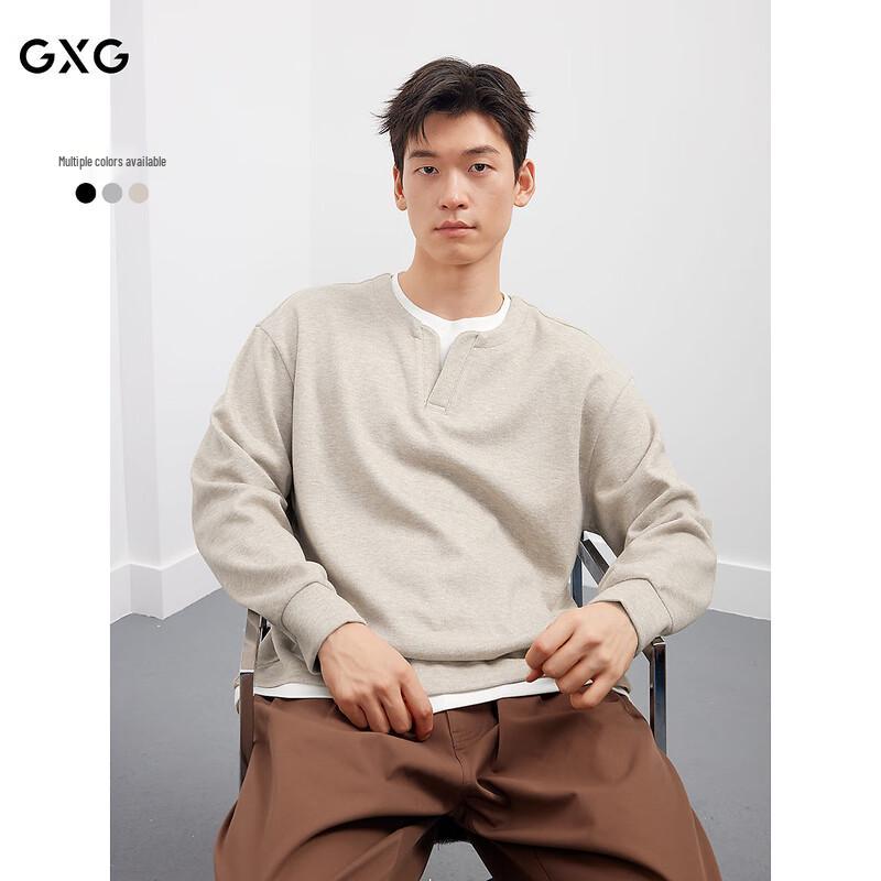 GXG Men s Faux Layered Crew Neck Sweatshirt 165/S