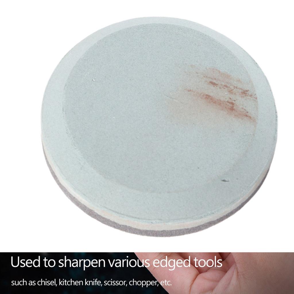 Double Sided Ening Stone, Hatchet Ening Puck Round Whetstone Ener Tool Accessory