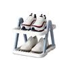 Plastic Shoe Cabinet Storage Stackable Cosmetic Storage Rack Layered Shoe Rack  Home Furnishings