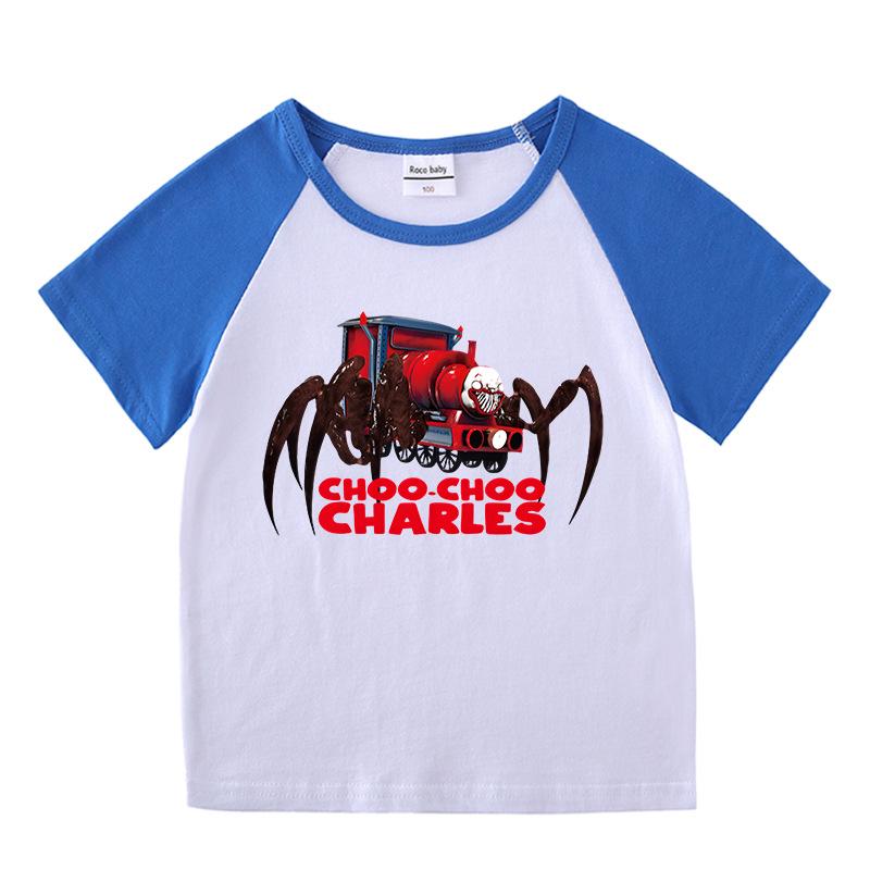 Kids' Summer Color Block Shorts & T-Shirt Set - Boys & Girls Casual Two-Piece Outfit
