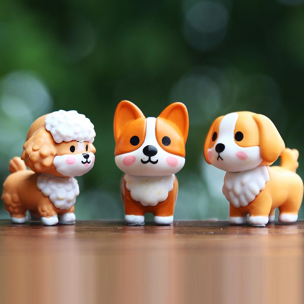Pvc Miniature Dog Figures Collectible Blind Box Toy For Kids And Adults